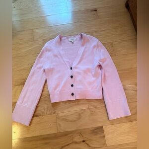 Banana Republic Light Pink Cardigan Sweater